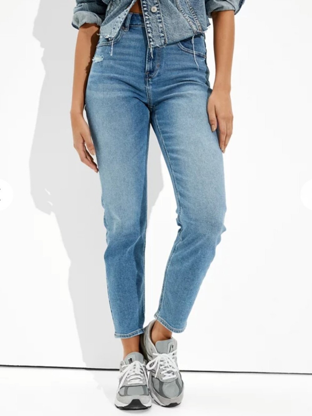 American Eagle Stretch Curvy Mom Jeans Pants